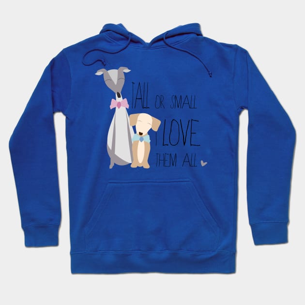 dog love Hoodie by teeco